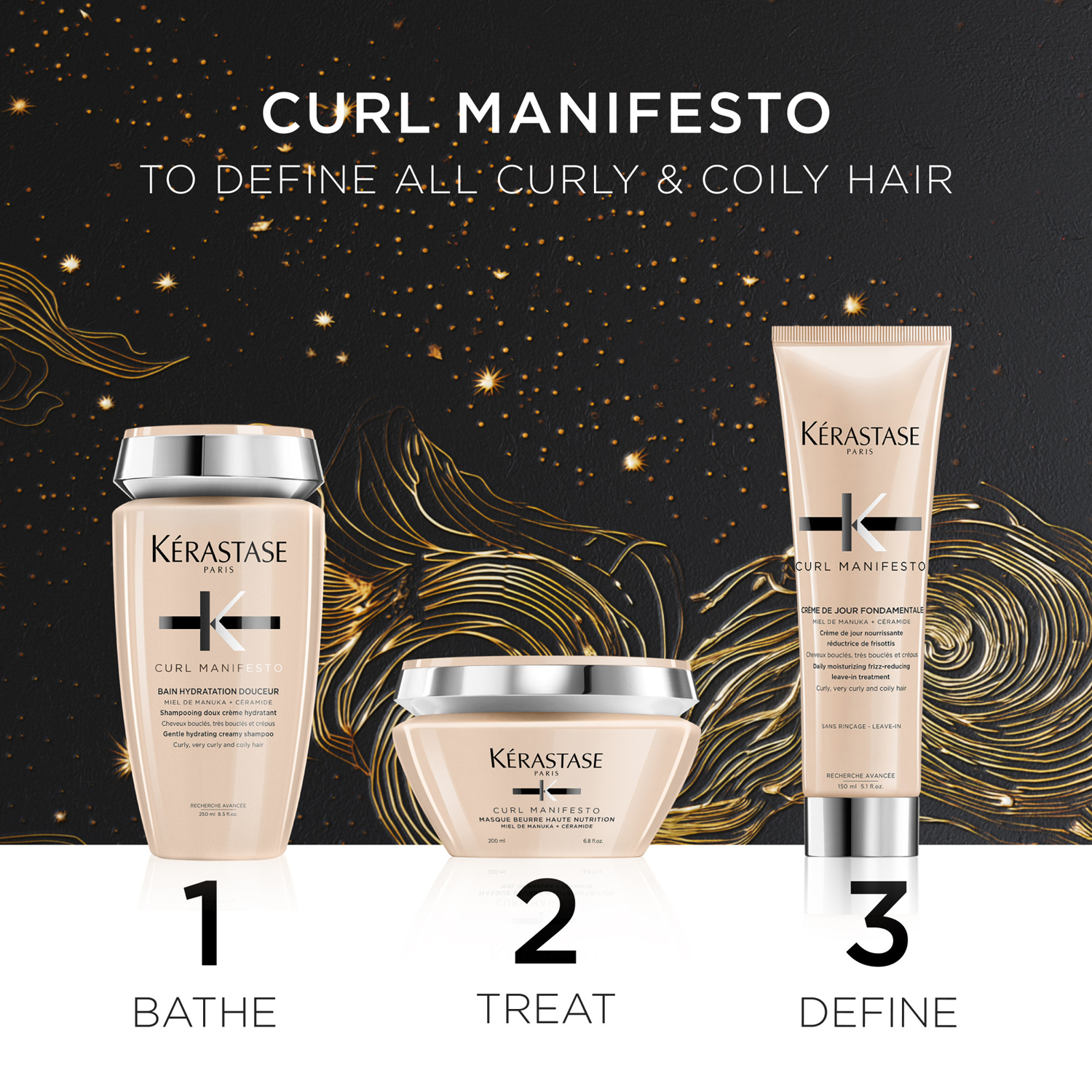 Curl Manifesto Mask Holidays Set 2024 For Curly Hair