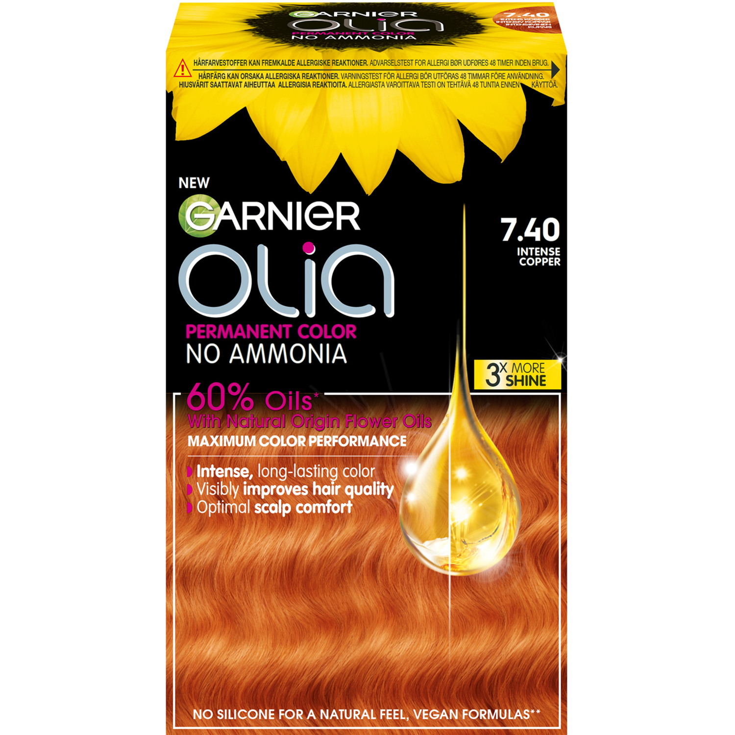 Olia 1.0 Night Black,  Garnier Färg