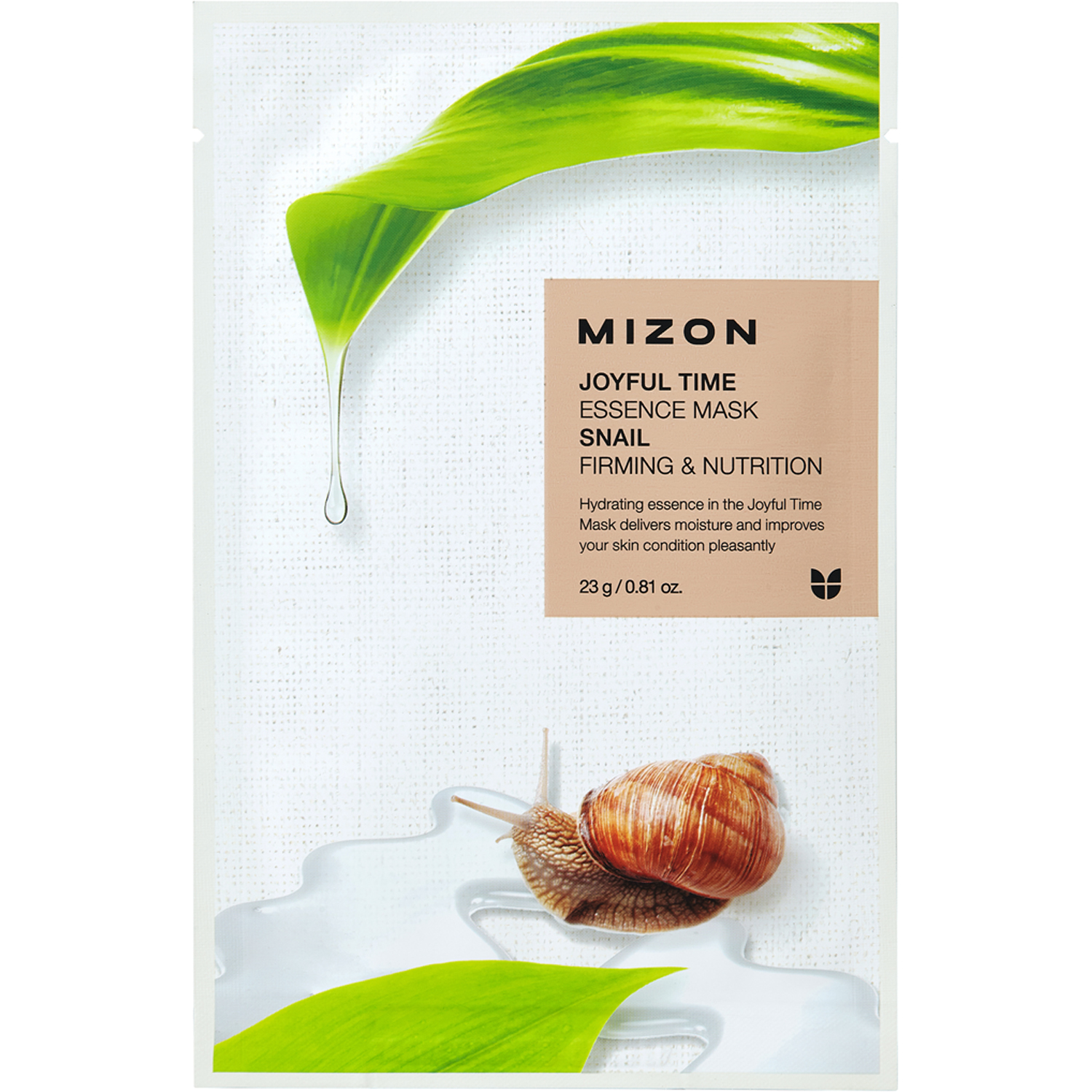 Mizon Joyful Time Essence Mask [Snail] - 23 g