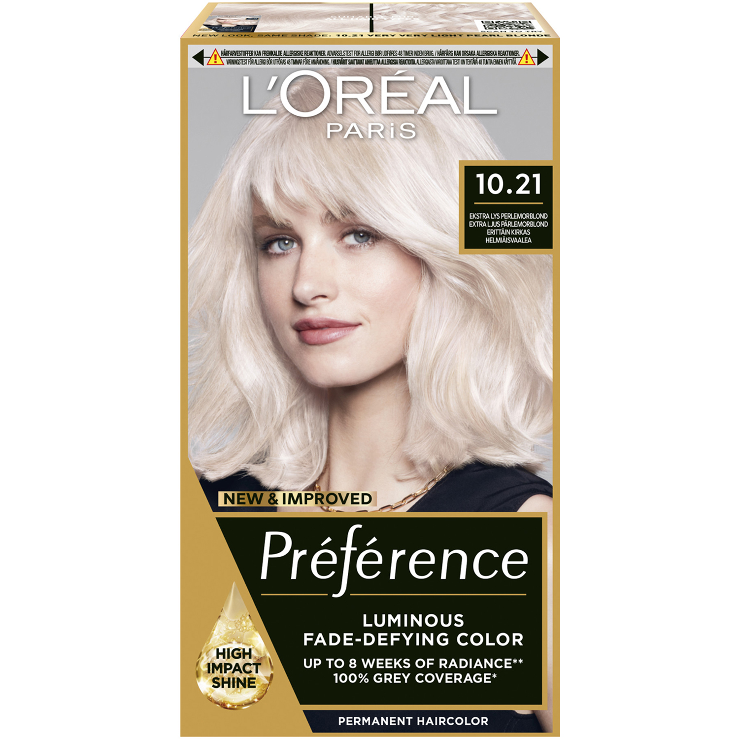 Récital Préférence 10.21 Stockholm Extra Ljus Pärlemorsblond