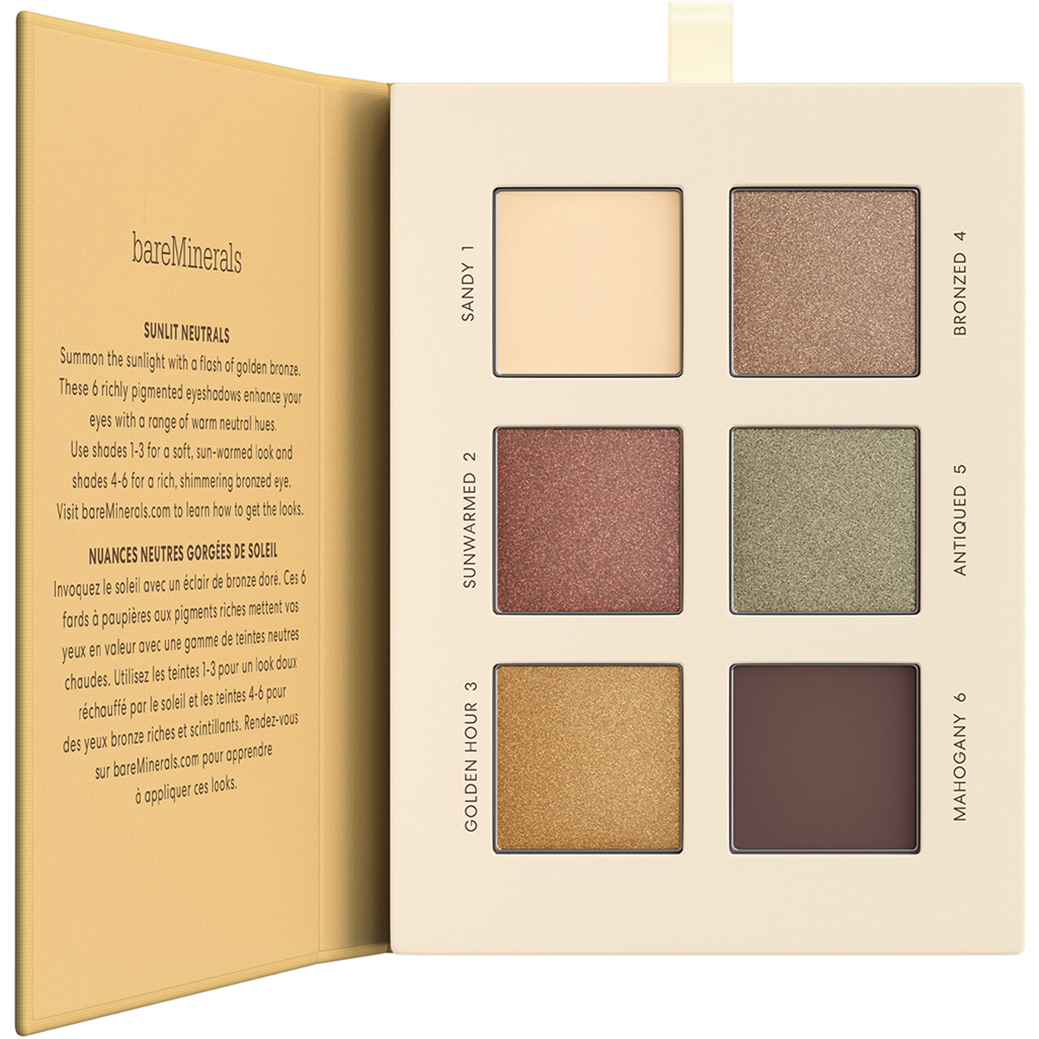 Mineralist Eyeshadow Palette Sunlit, 7,8 g bareMinerals Ögonskuggspalett