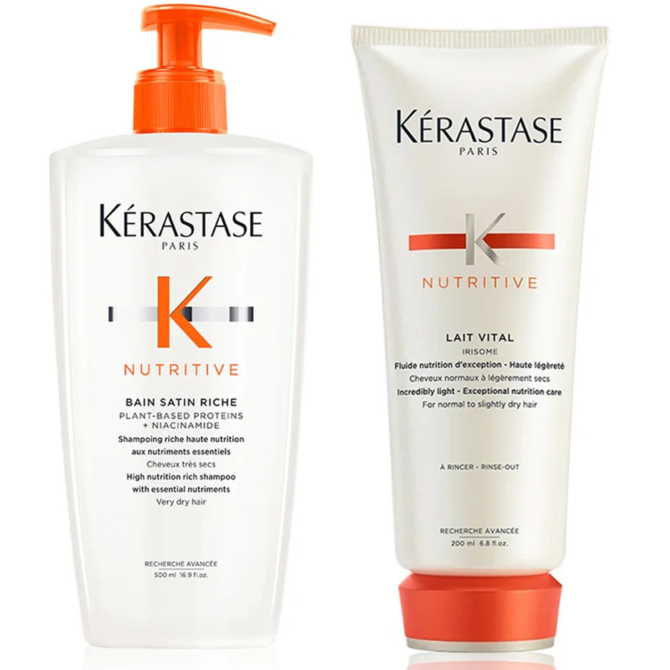 Kérastase Nutritive Duo Shampoo 500ml, Balsam 200ml