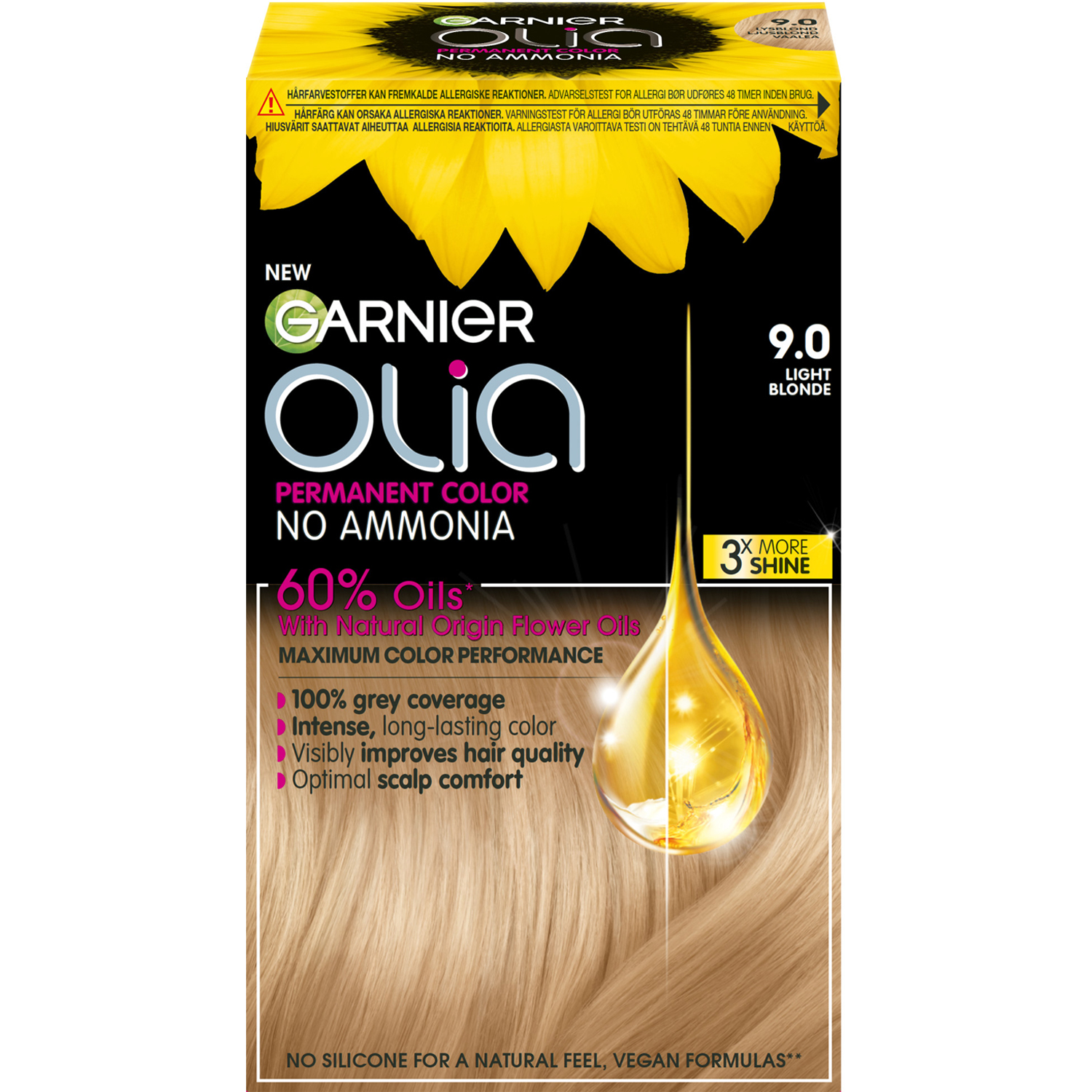 Olia 1.0 Night Black,  Garnier Färg