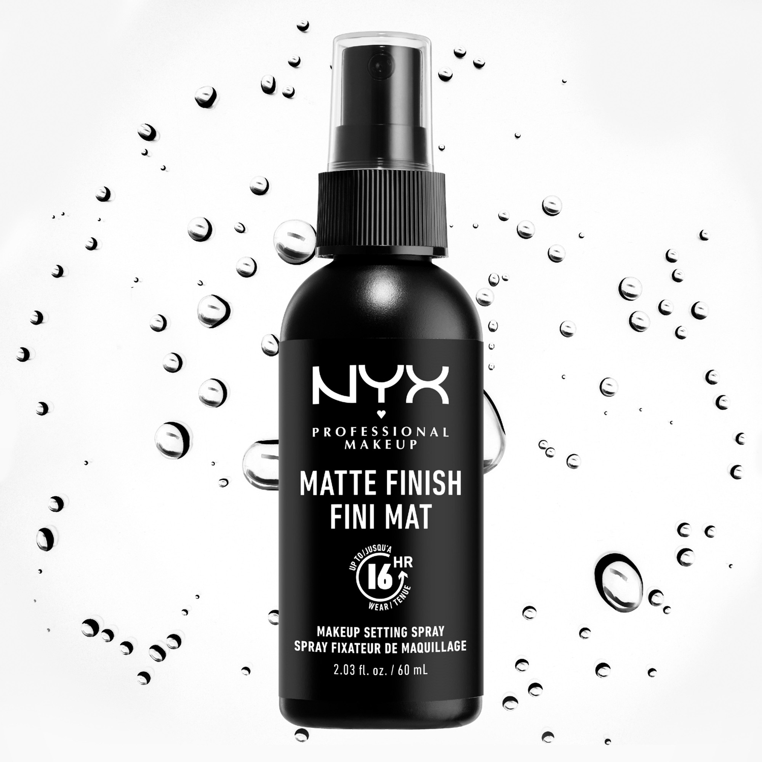 Köp NYX PROFESSIONAL MAKEUP Matte Finish Setting Spray,  60ml NYX Professional Makeup Setting Spray fraktfritt