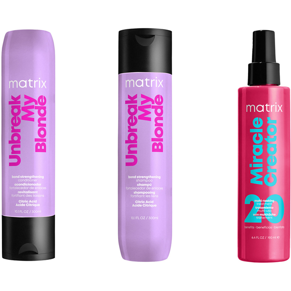 Unbreak By Blond Shampoo, Conditioner & Spray