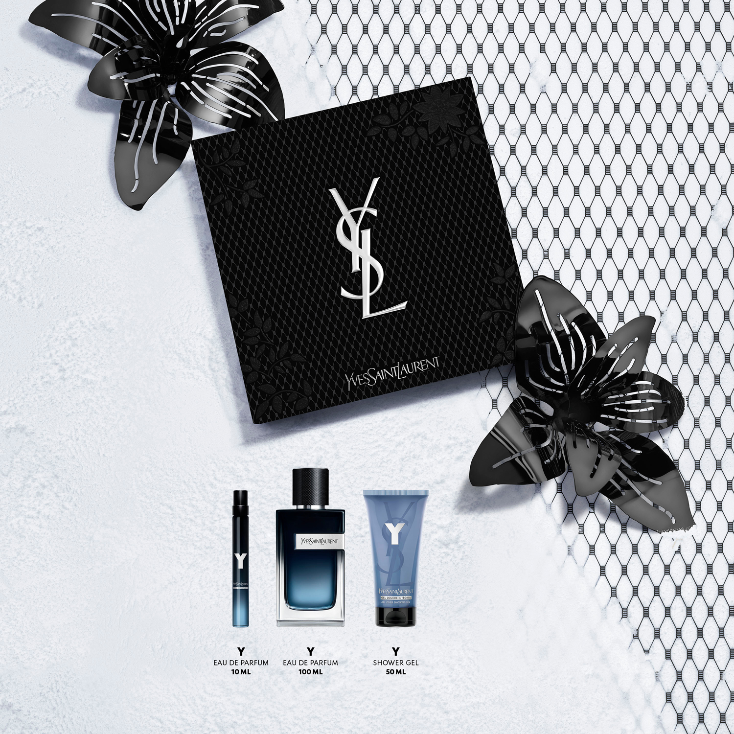 YSL Y EDP 100ML+10ML+SG50ML HOL24