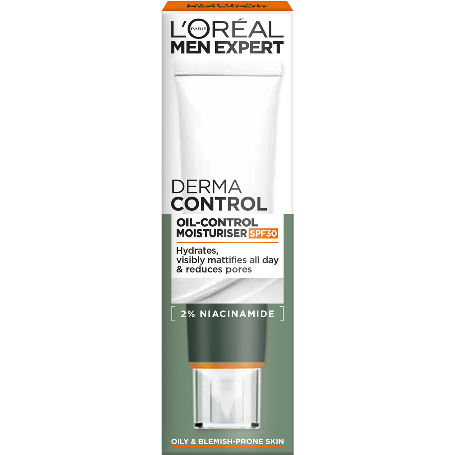 Men Expert Derma Control Moisturiser SPF30 For All Skin Types