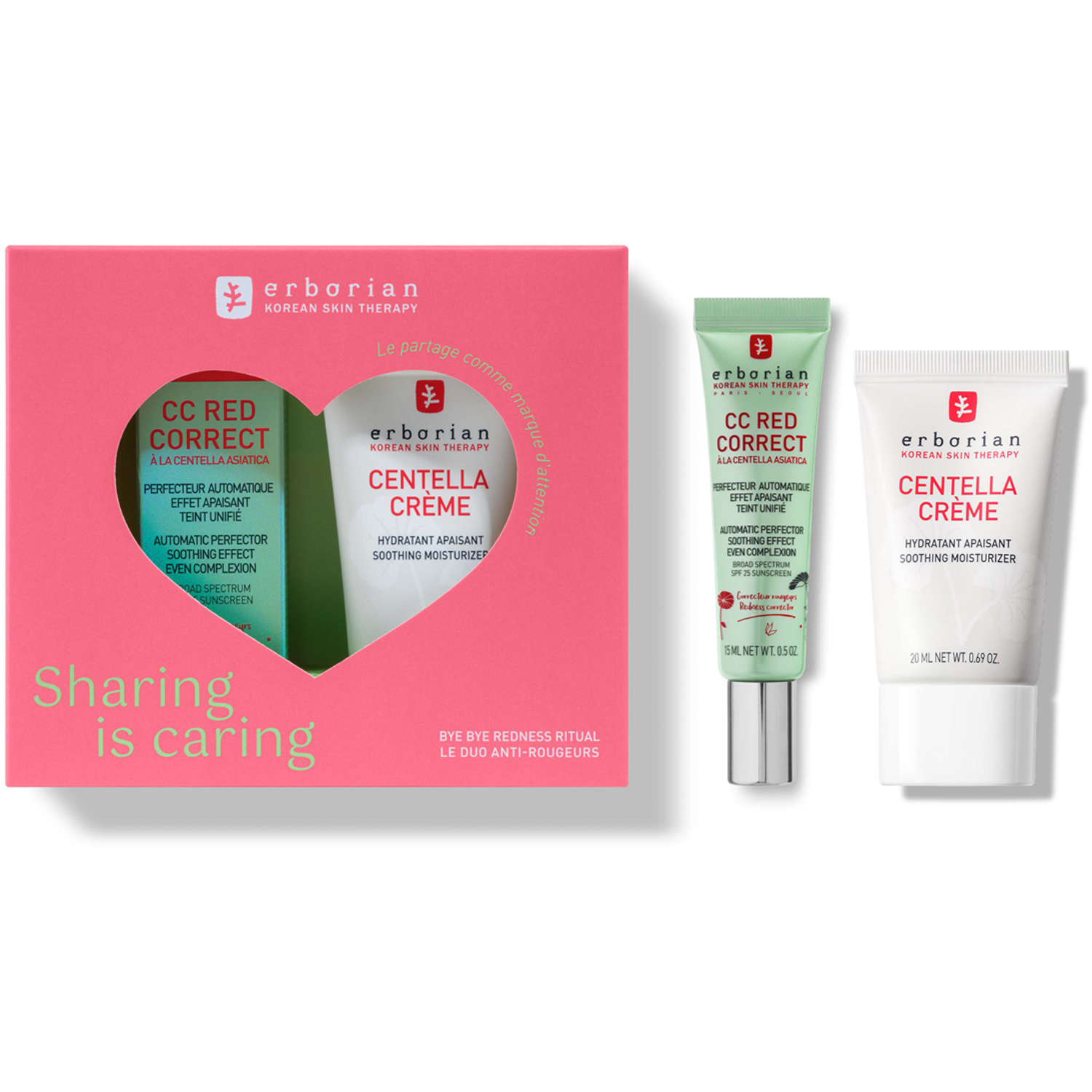 Bye Bye Redness - Ritual CC Red x Centella Creme