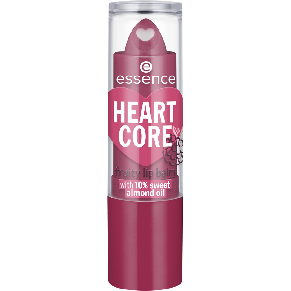 Heart Core Fruity Lip Balm, 3 g essence Läppvård