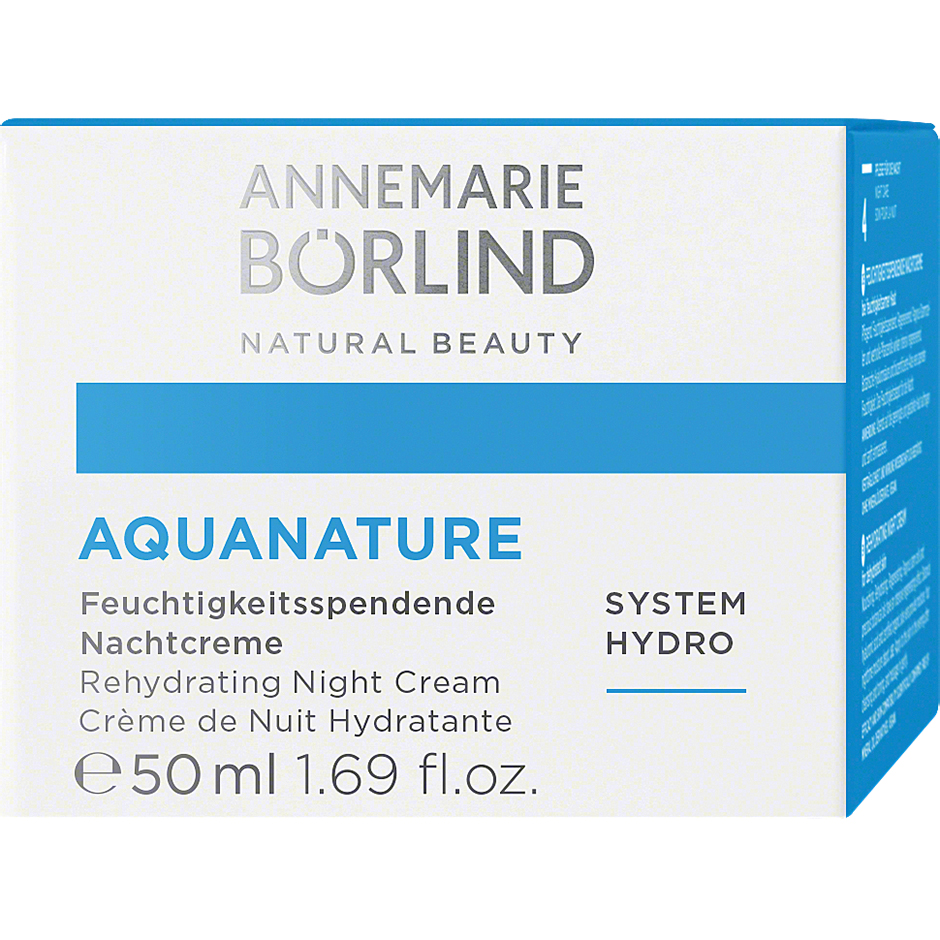 Aquanature Rehydrating Night Cream