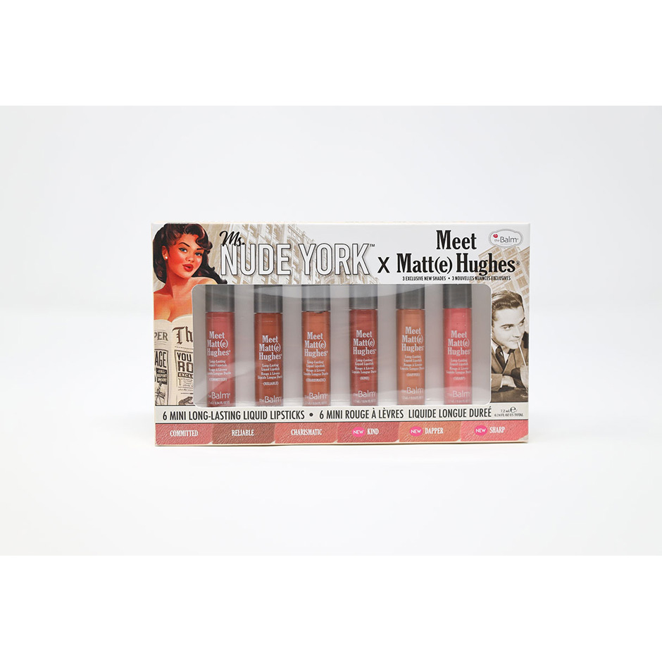 Meet Matte Hughes 6-pc Mini Lip Kit