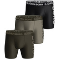 Performance Boxer 3p Multipack Dark Green