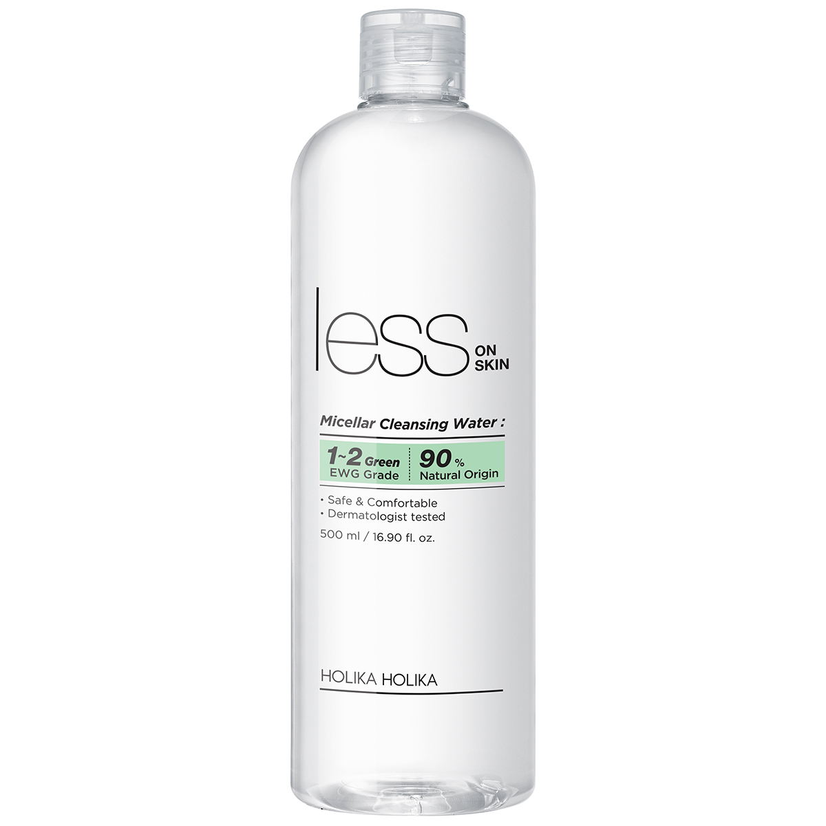 Köp Less On Skin Micellar Cleansing Water,  500 ml Holika Holika Ansiktsvatten fraktfritt