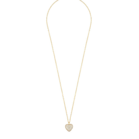 Sanne Heart Pendant Neck 251 g/clear