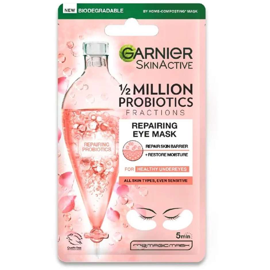 Garnier SkinActive 1/2 Million Probiotics Fractions Repairing Eye Mask,