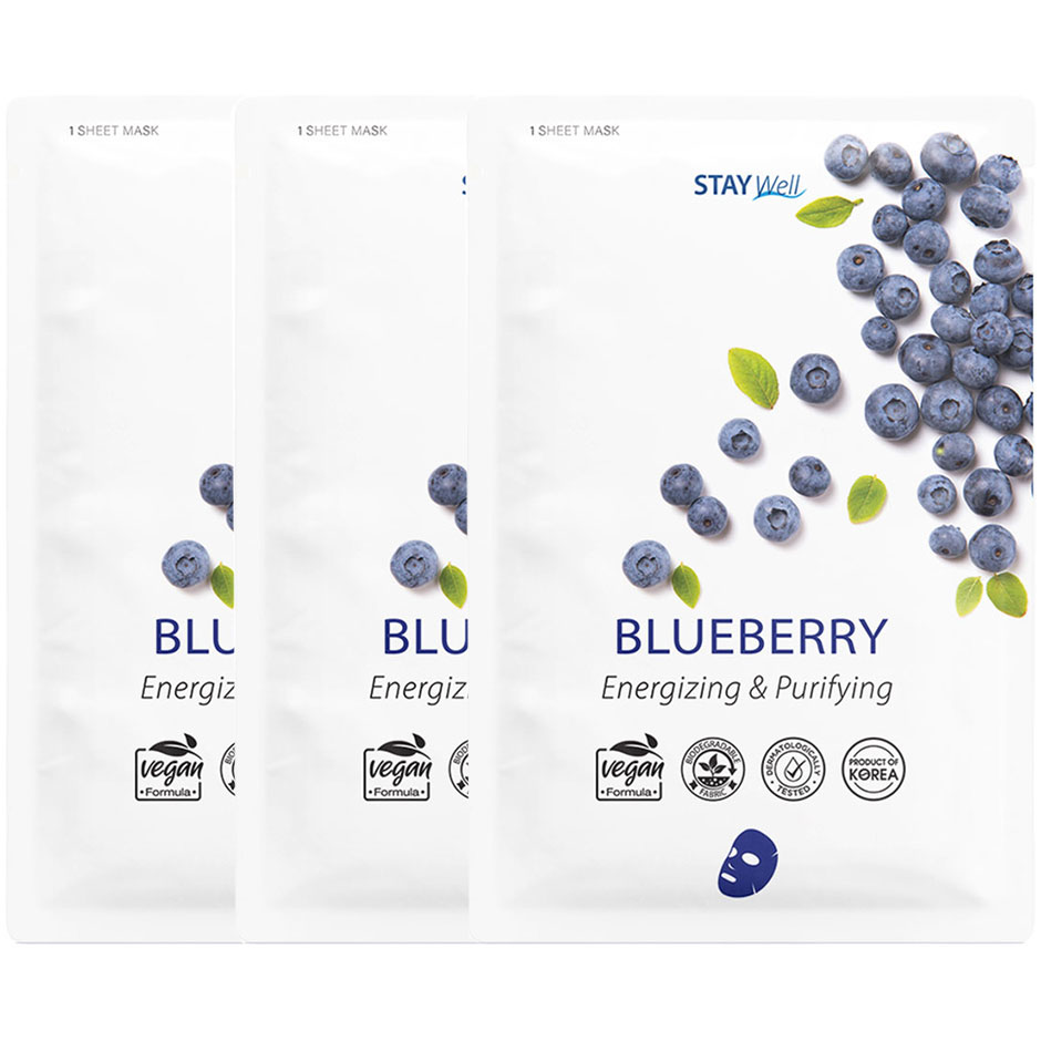 Vegan Sheet Mask Blueberry