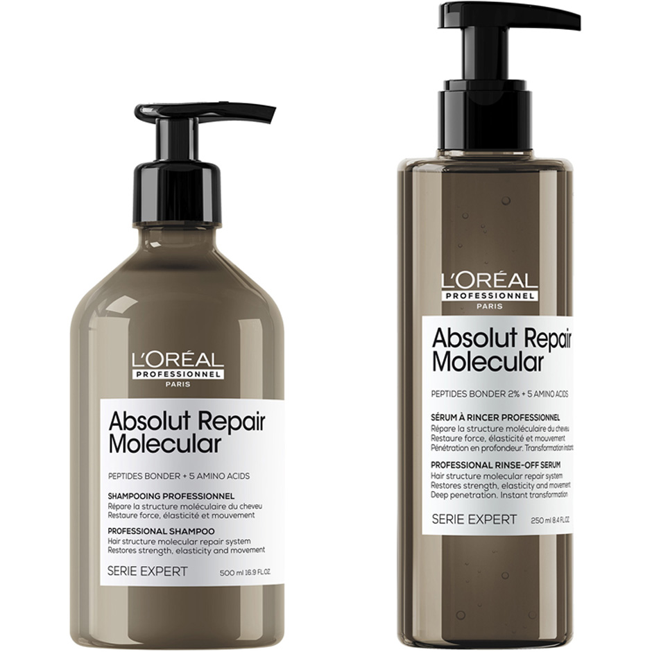 Absolut Repair Molecular Shampoo & Rinse-Out Serum