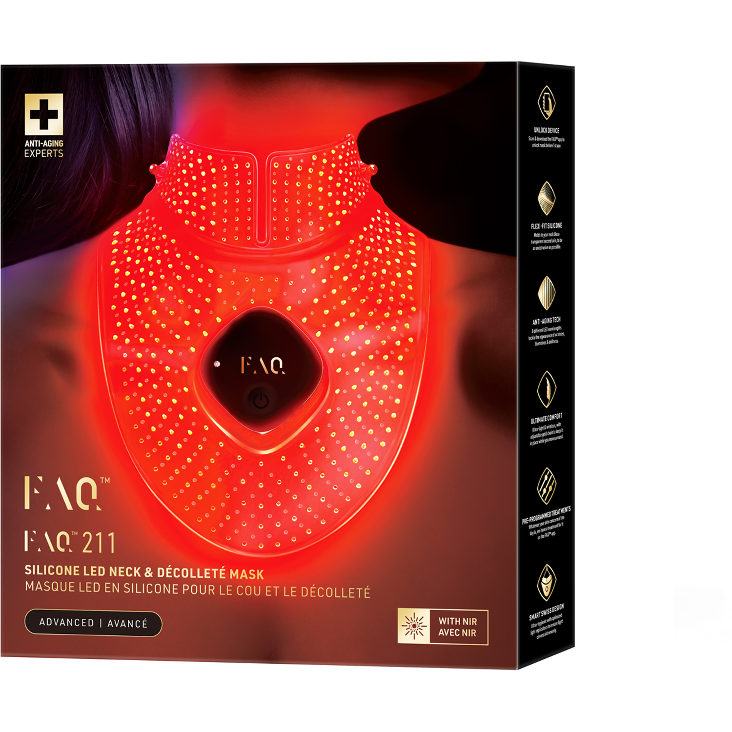 FAQ™ 211 LED Neck & Décolleté Mask