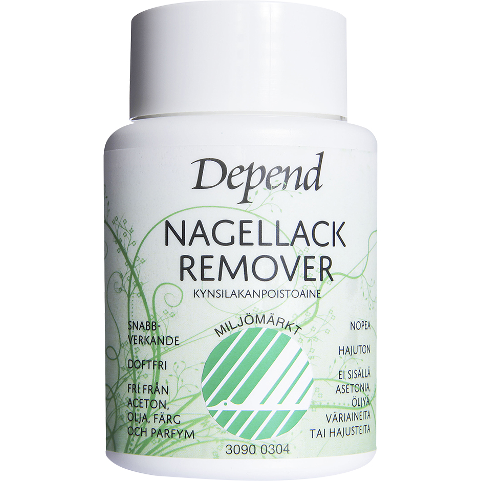 Depend Ecolabelled Svanen Remover Dip-In, Dip-In 75 ml Depend Nagellacksborttagning