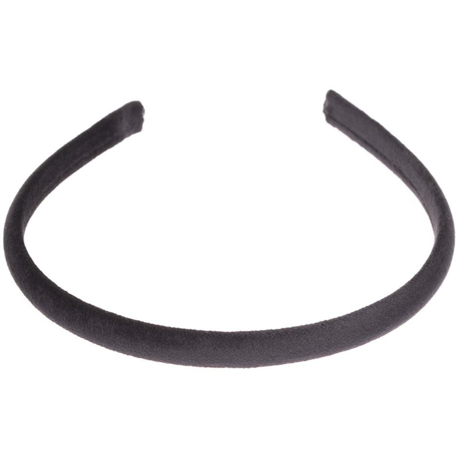 Alternativ bild 0 för DARK Velvet Hairband Thin Black