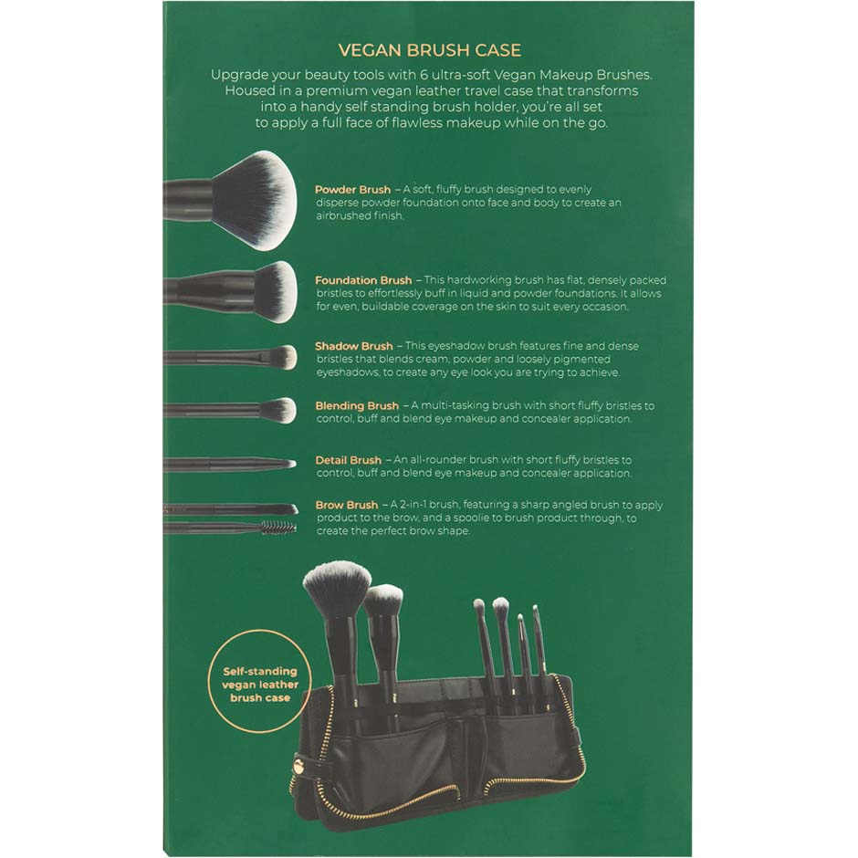 Vegan Brush Case