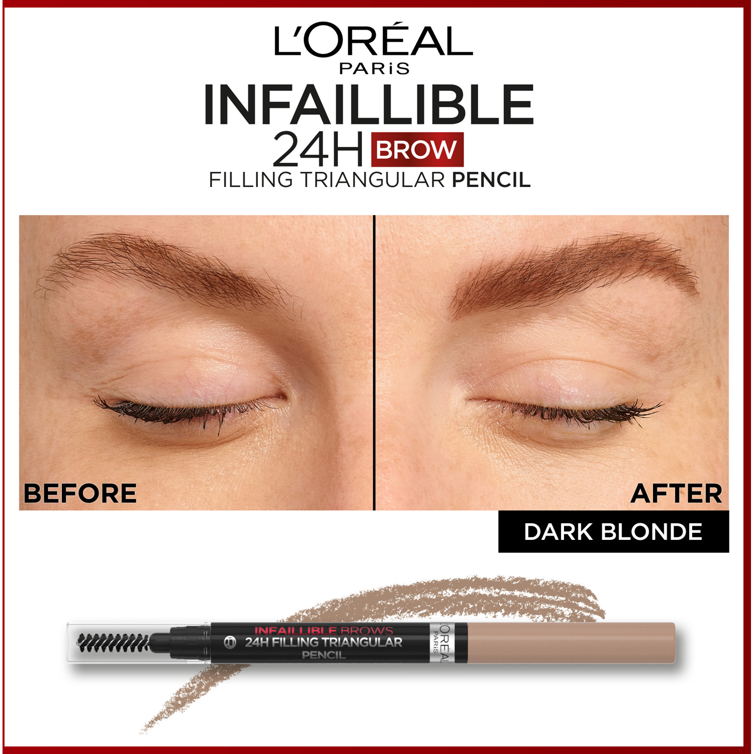 Infaillible Brows 24H Filling Triangular Pencil