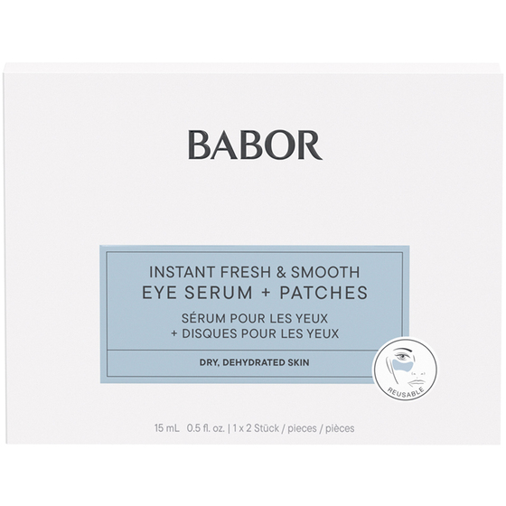 Instant Fresh & Smooth Eye Serum + Patches