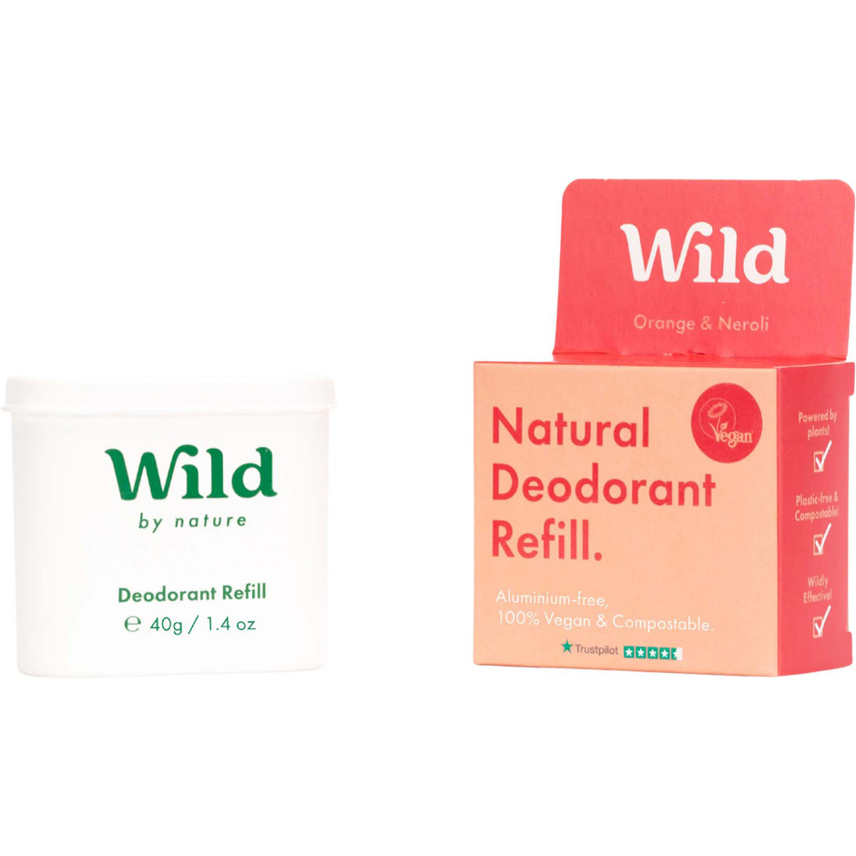 Deo Orange Zest, 40 g Wild Deodorant