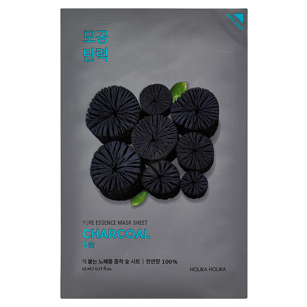 Pure Essence Sheet Mask, Charcoal Holika Holika Ansiktsmask