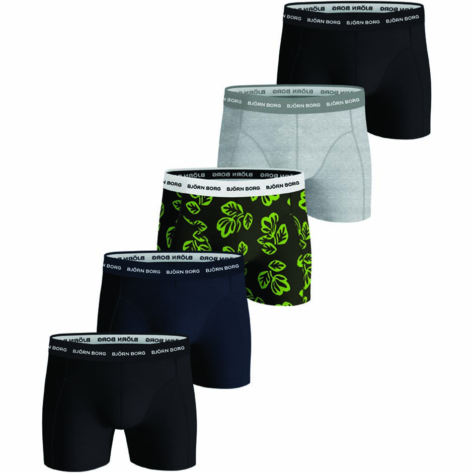 Cotton Stretch Boxer 5P - Multipack 1,  Björn Borg Boxers och strumpor