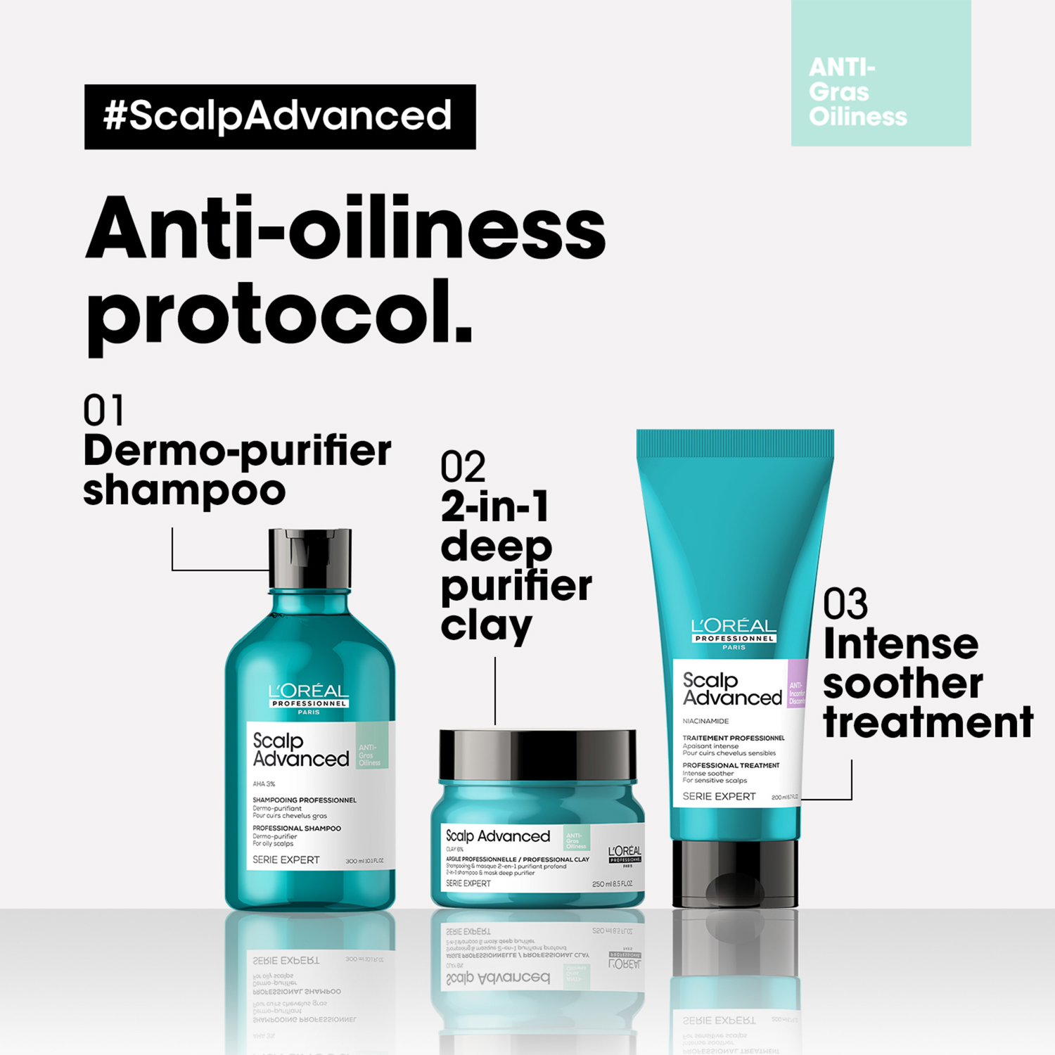 Scalp Advanced Anti-Oiliness 2-in-1 Deep Purifier Clay