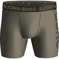 Performance Boxer 3p Multipack Dark Green