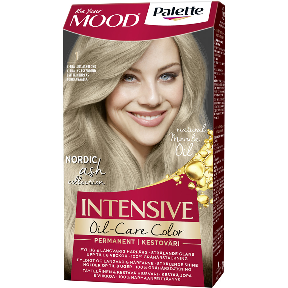 Köp Hair Colour, No. 1 Extra Light Blonde MOOD Färg fraktfritt