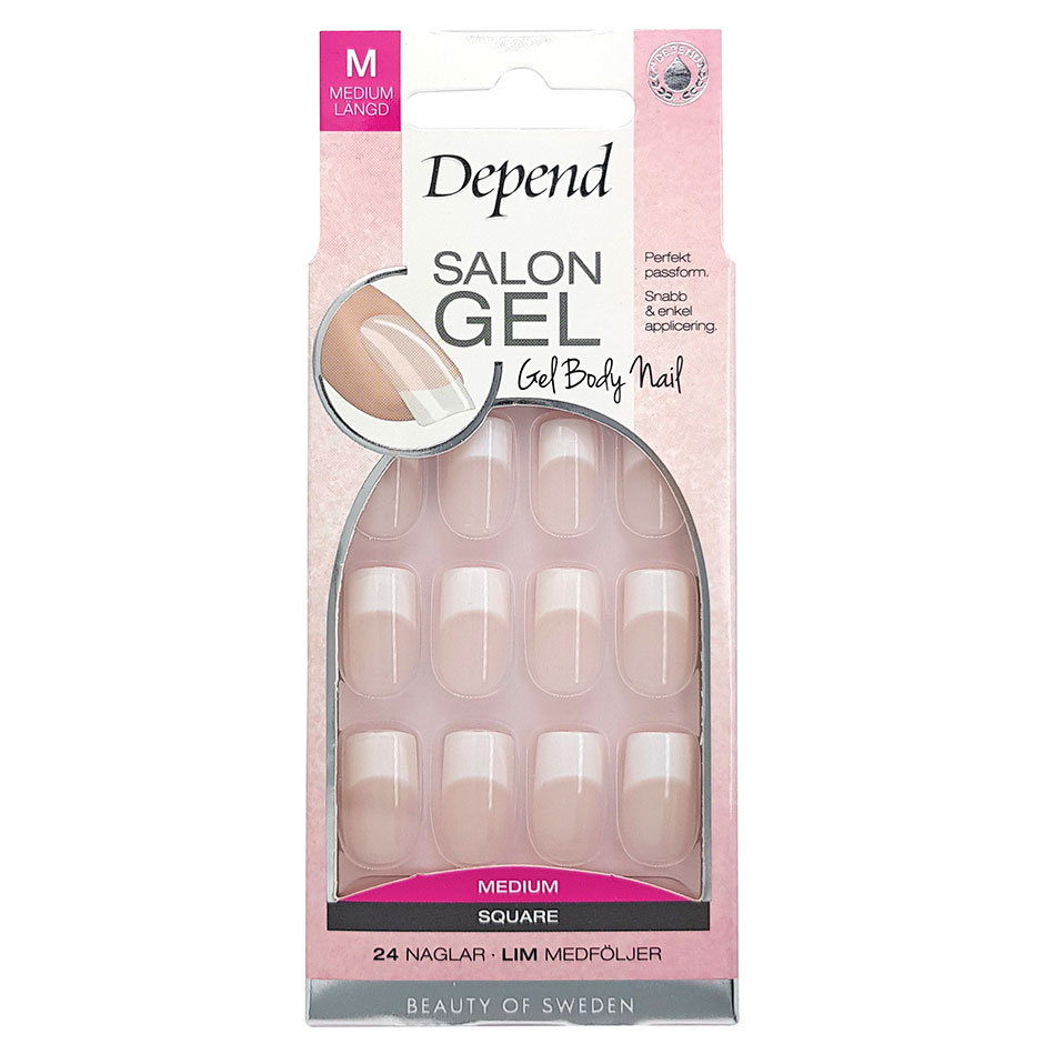 Salon Gel Nude Square Medium