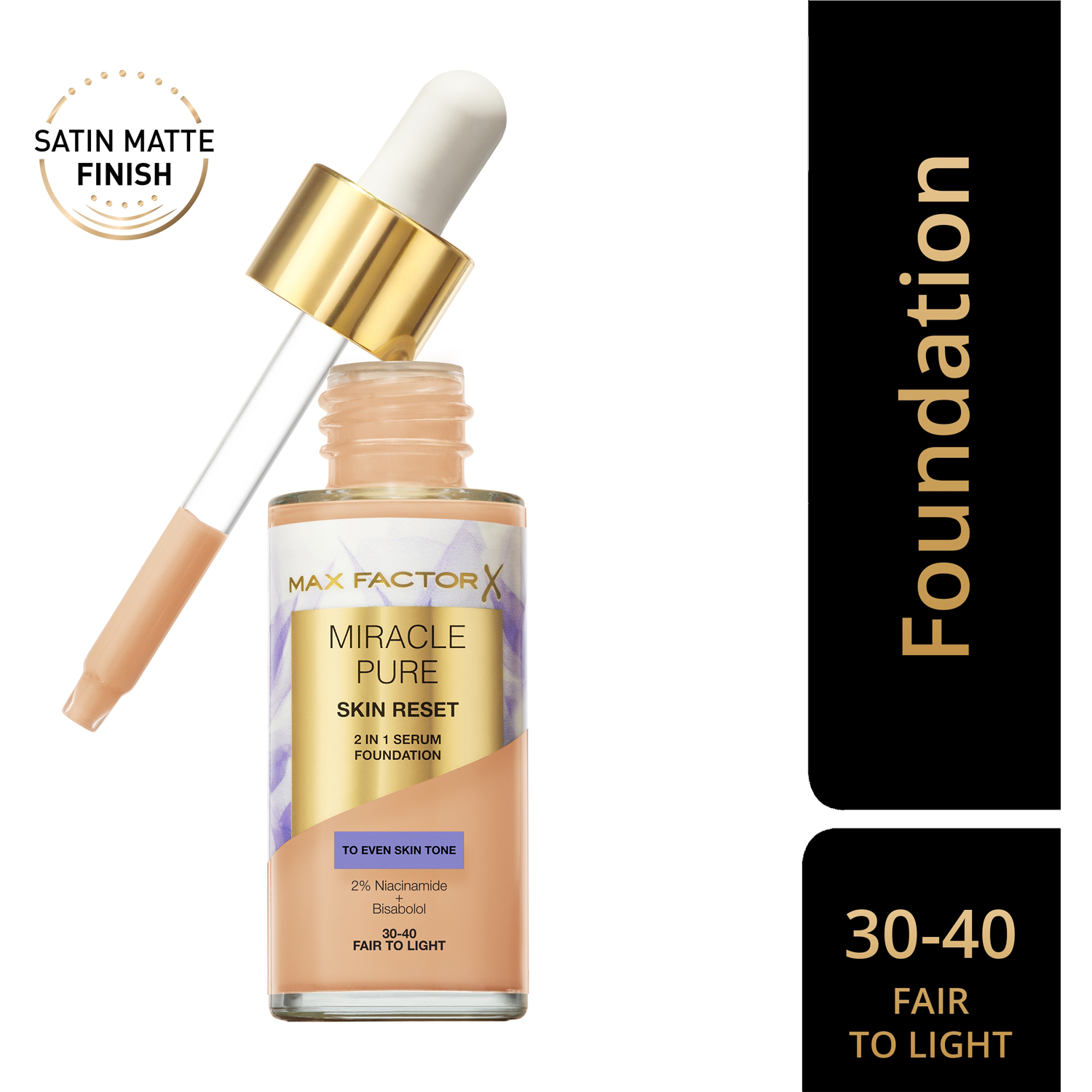 Miracle Pure 2In1 Skin Reset Serum Foundation