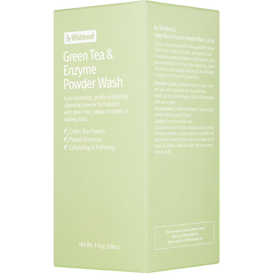 Green Tea Enzyme Powder Wash