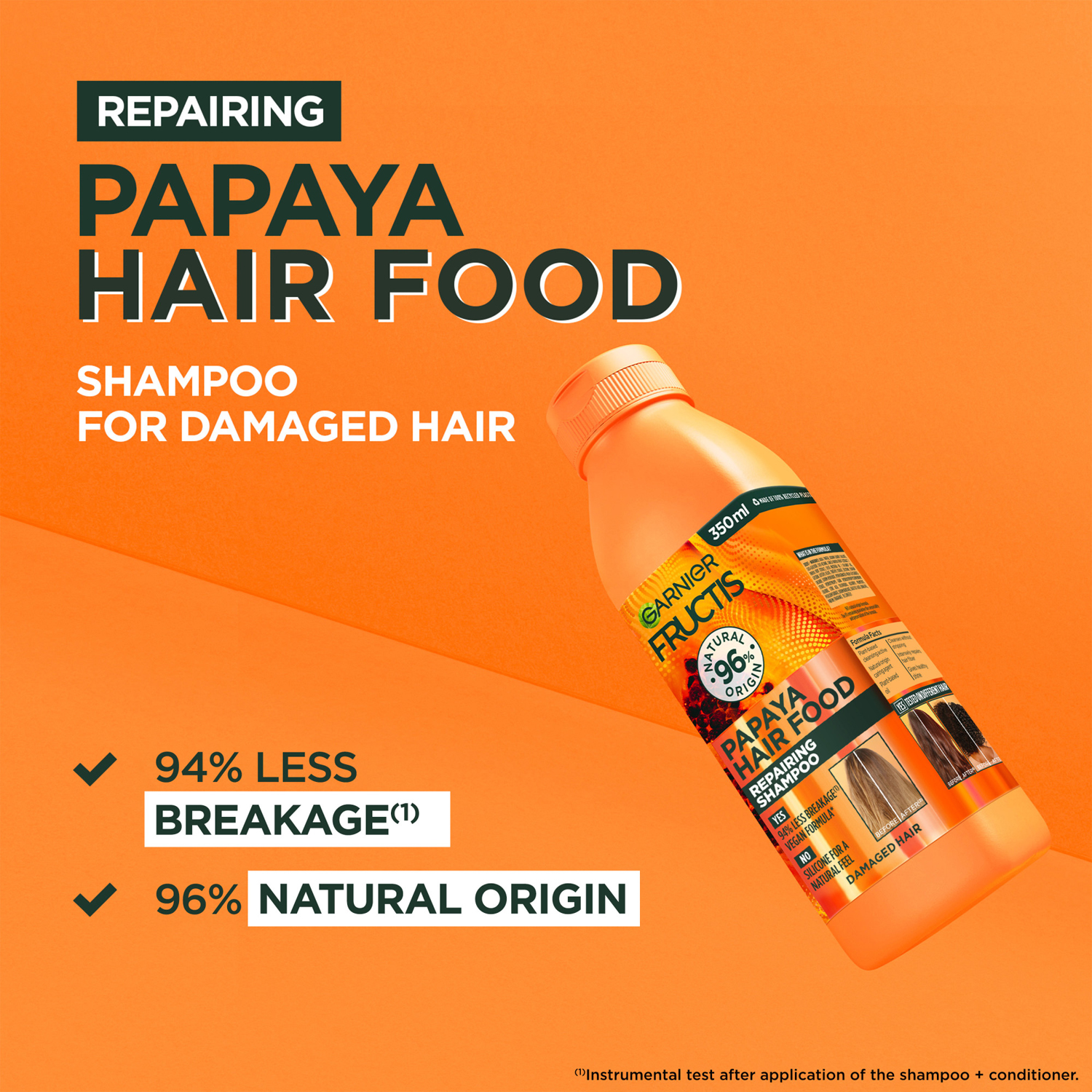 Fructis Hair Food Shampoo Papaya