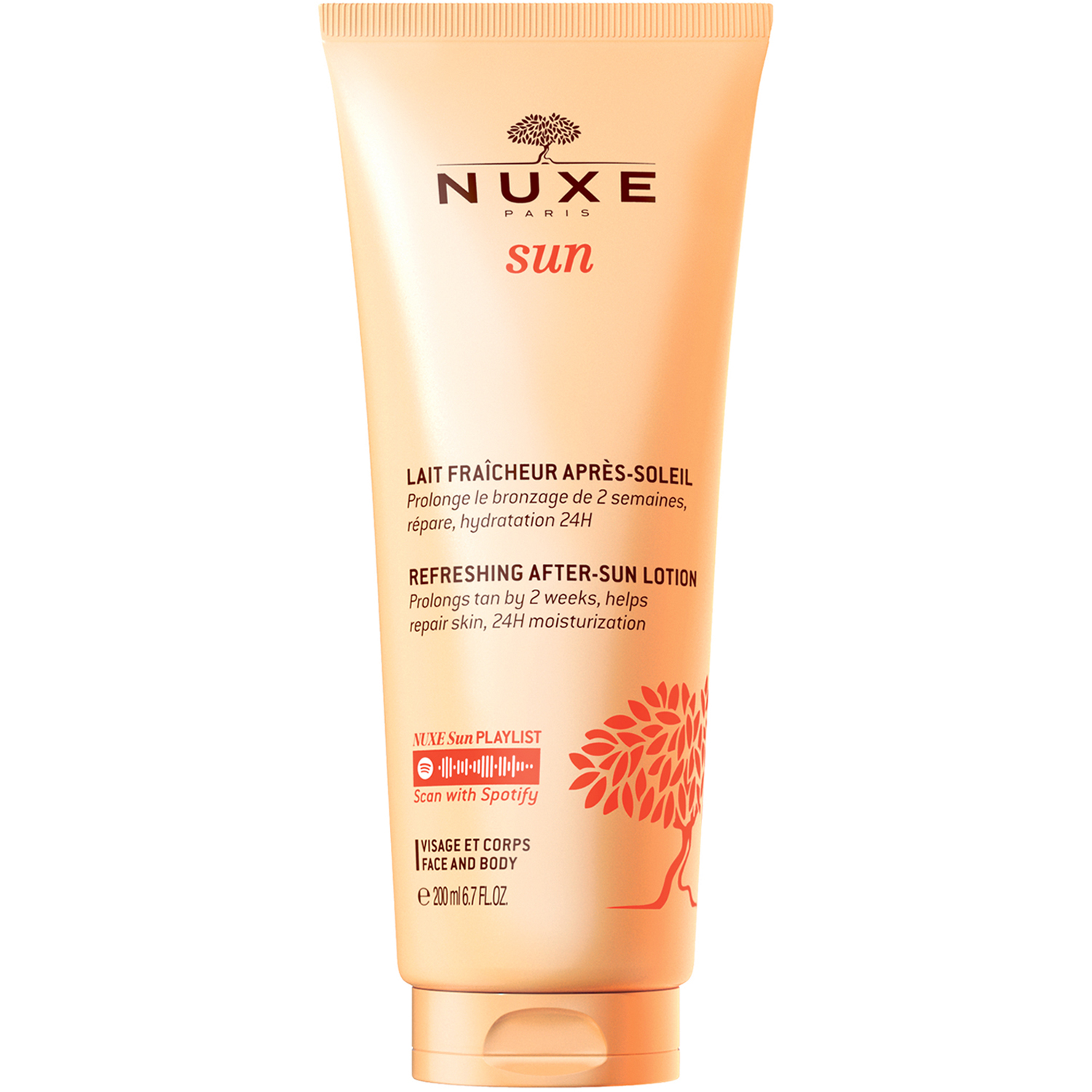 Köp NUXE Sun Refreshing After Sun Lotion For Face & Body,  200ml Nuxe After Sun fraktfritt