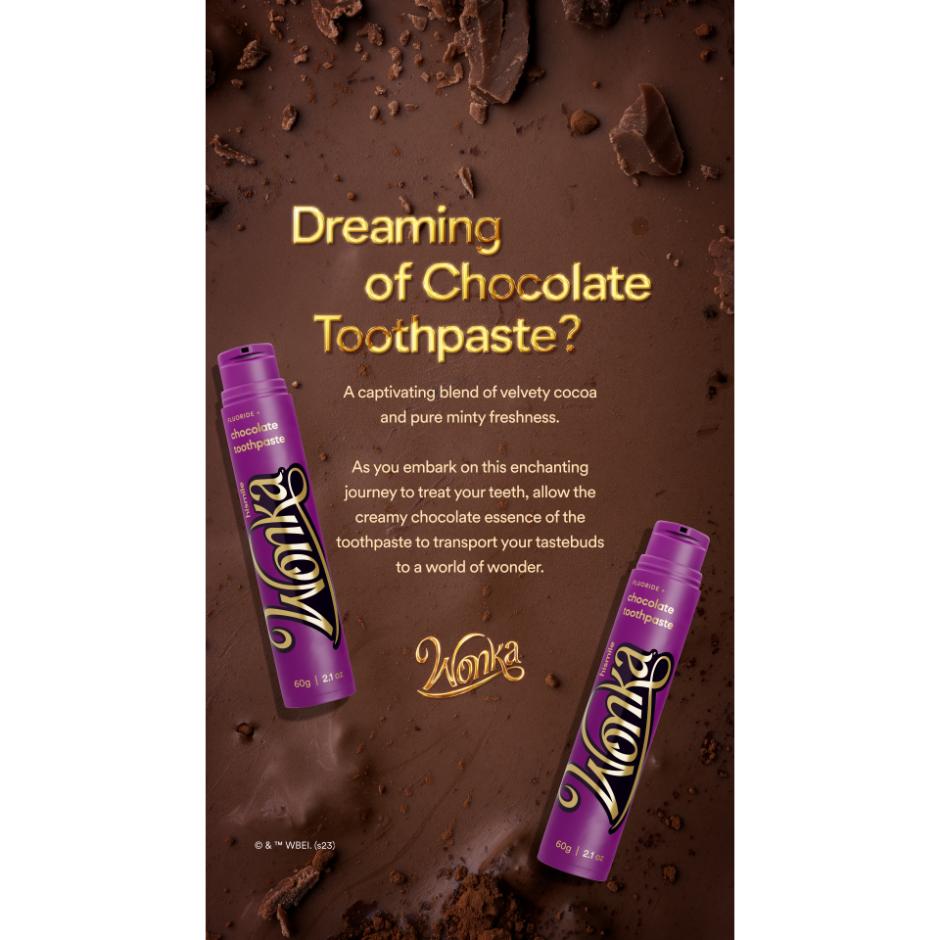 Wonka Chocolate Toothpaste