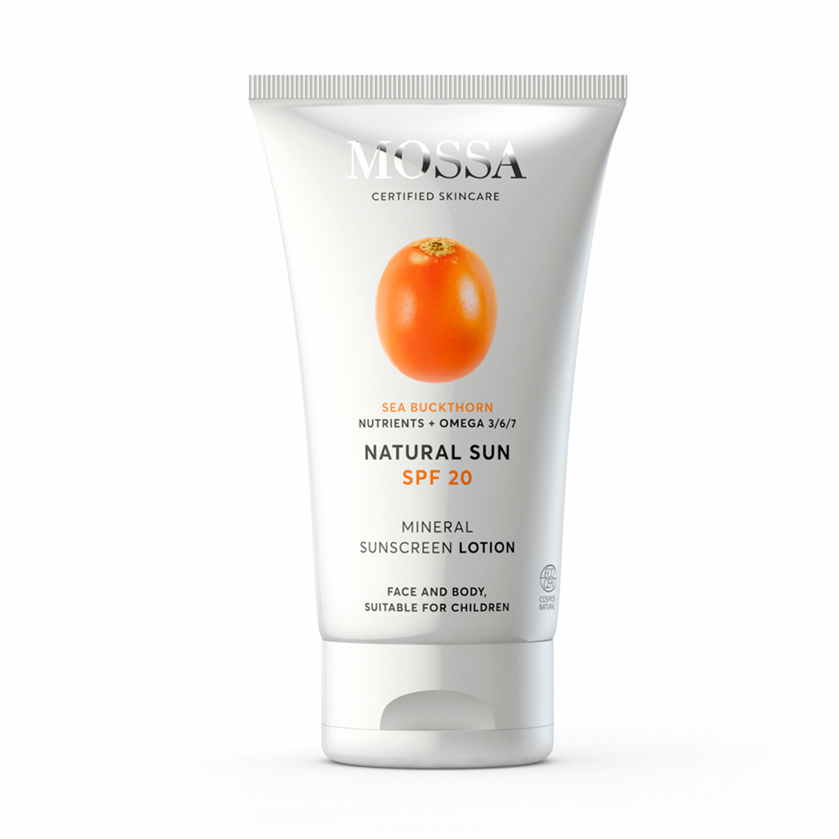 MOSSA NATURAL SUN Mineral Sunscreen Lotion SPF20