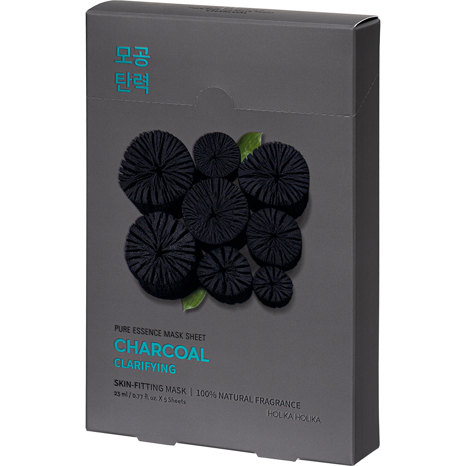 Pure Essence Mask Sheet Pack Charcoal