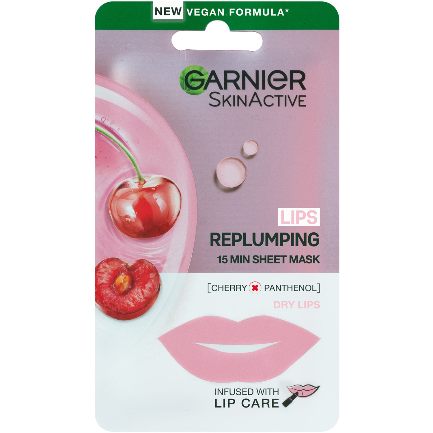 Lips Replumping 15 min Sheet Mask Cherry