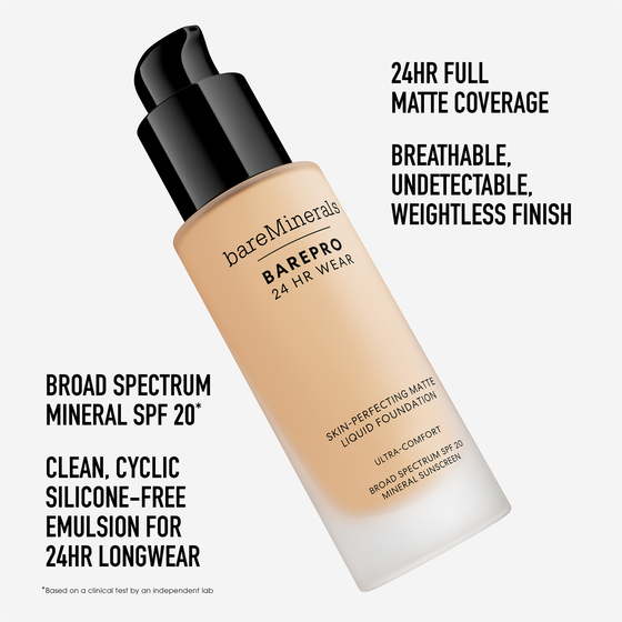 BarePro 24H Matte Liquid Foundation Light