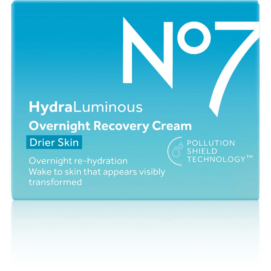 Hydraluminous Overnight Recovery Cream for Dry Skin, Hydration