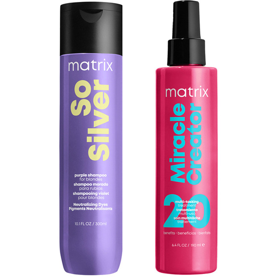 Matrix So Silver Shampoo & Miracle Creator