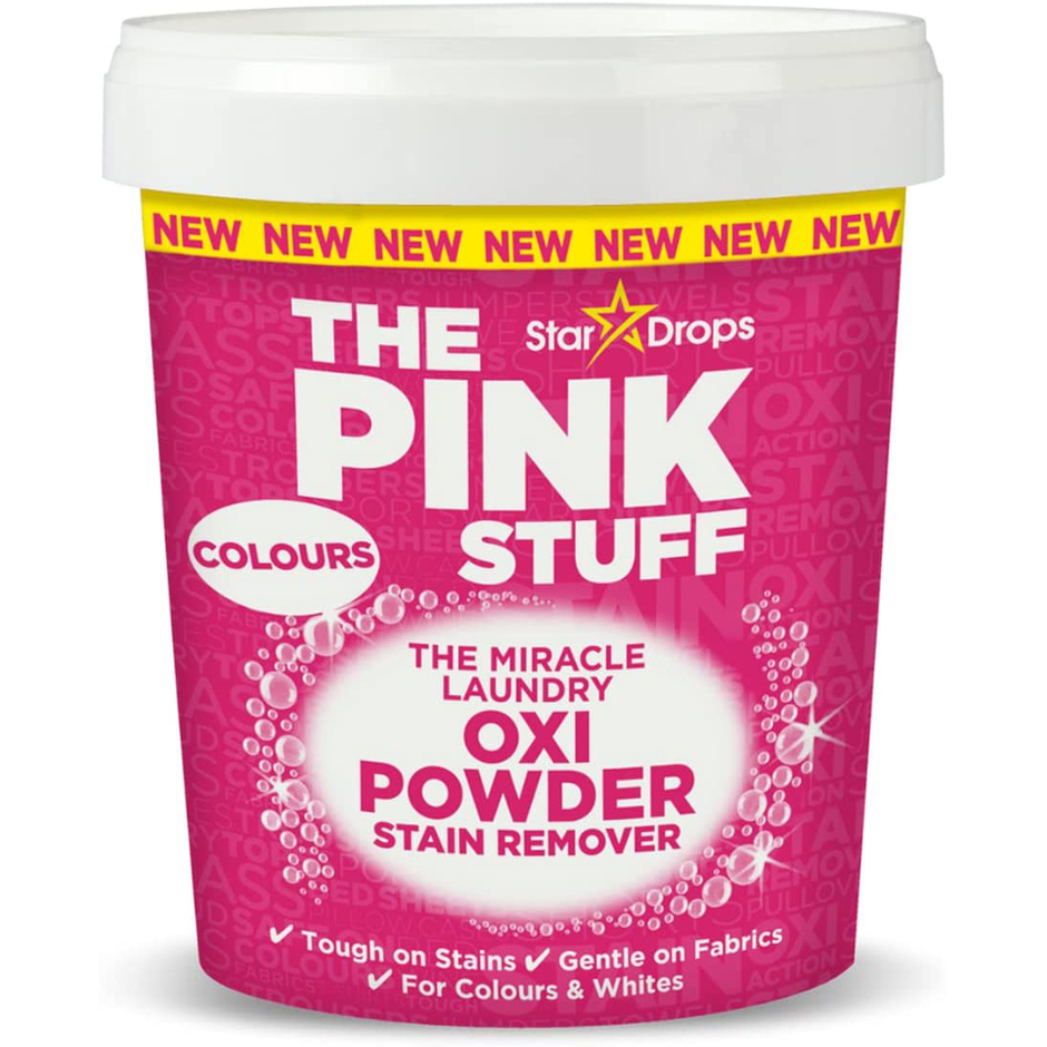 The Pink Stuff Miracle Laundry Oxi Powder Stain Remover Colours - 1000 g