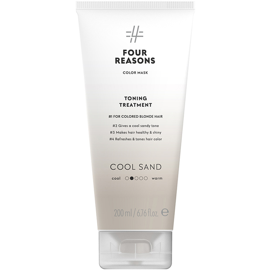 Toning Treatment Cool Sand, 200 ml Four Reasons Hårinpackning