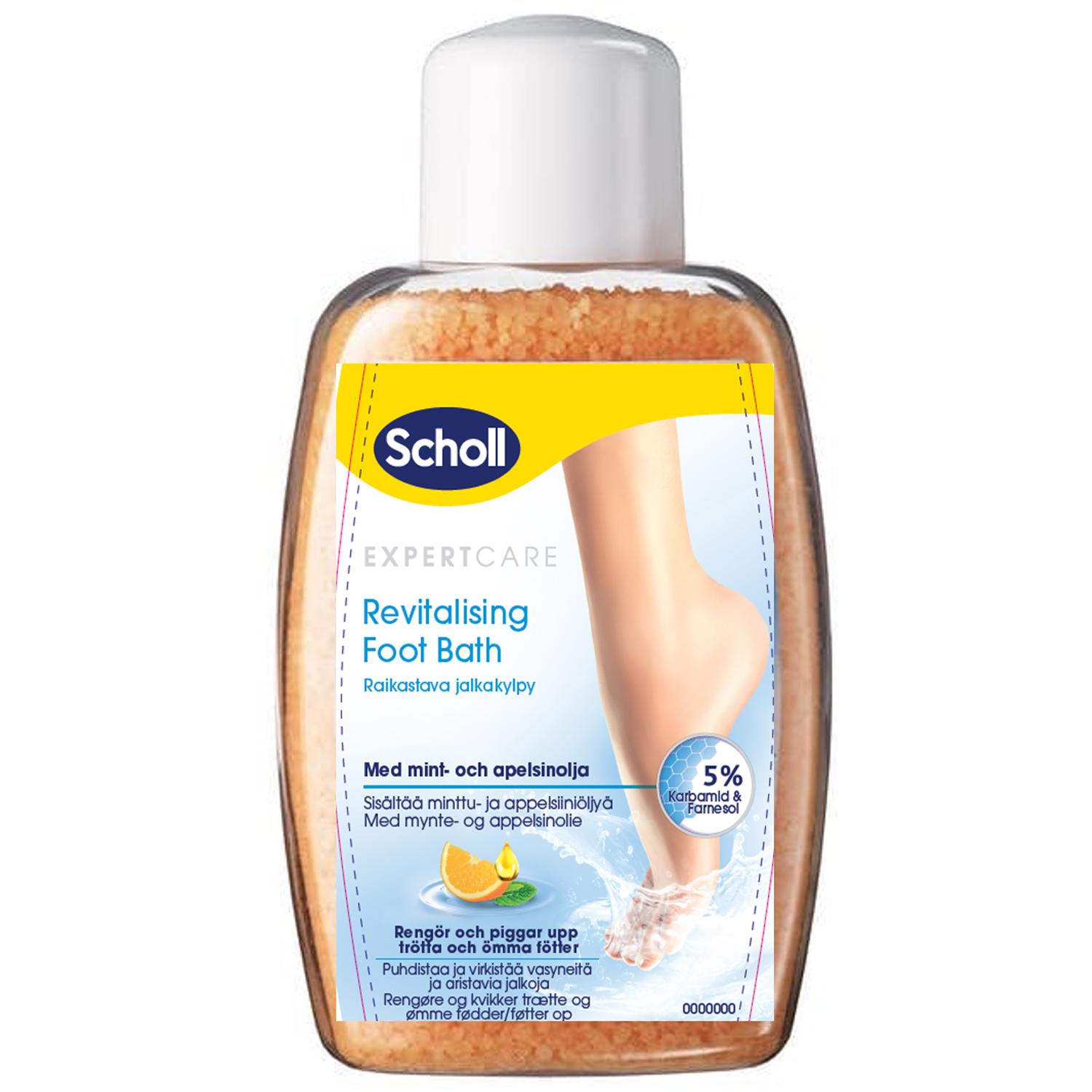 Revitalising Foot Bath,  275g Scholl Fotvård