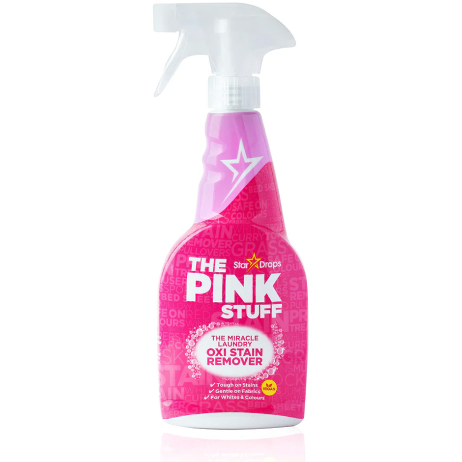 The Pink Stuff Miracle Laundry Oxi Stain Remover Spray 500ml, 500 ml The Pink Stuff Rengöring