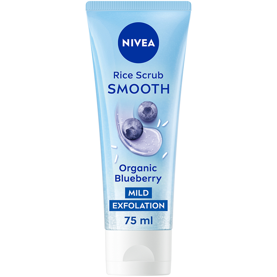 NIVEA Smooth Rice Scrub Skin Refining Scrub - 75 ml